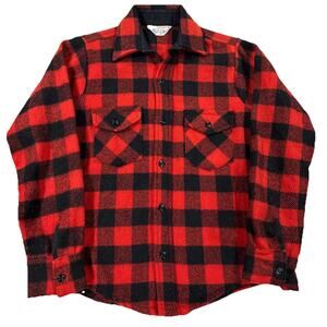 Vintage Frostproof Flannel Button Up Shirt Long Sleeve Wool Buffalo Plaid Small